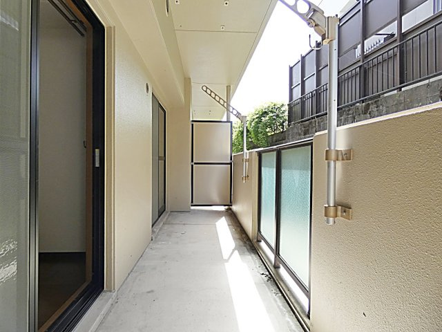レージュ長久手のバルコニー