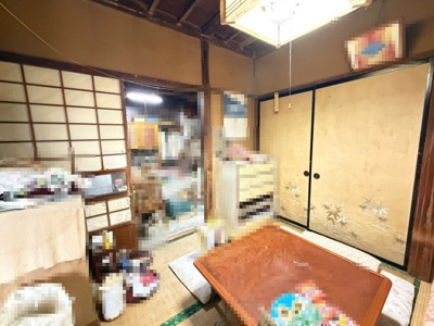 【居間・リビング】 | 西八代郡市川三郷町八之尻　倉庫付き　6DK