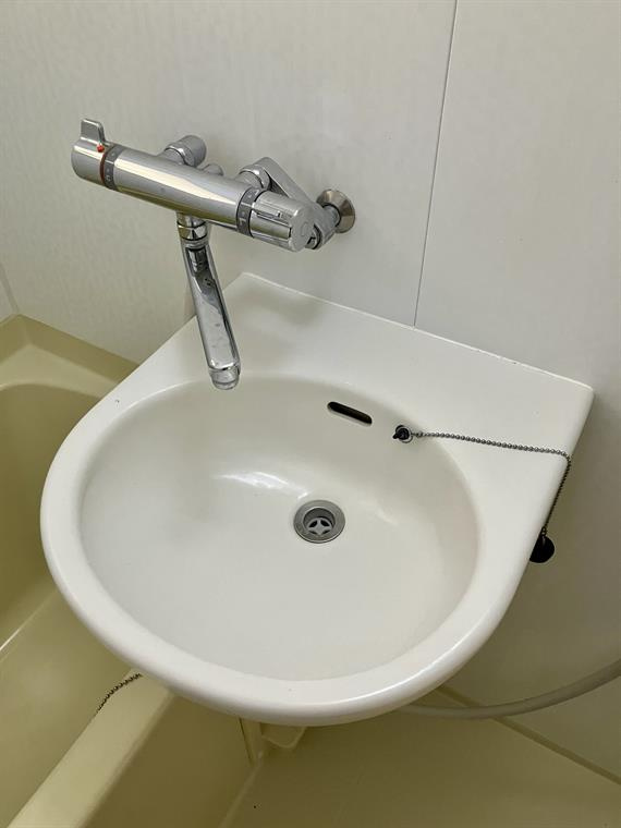 四谷フラワーマンションの洗面所