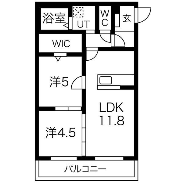 リアンシュシュの間取り