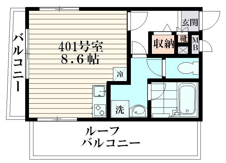 アニールの間取り