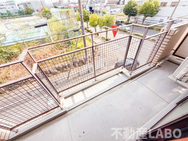 コープシティ公園南のバルコニー