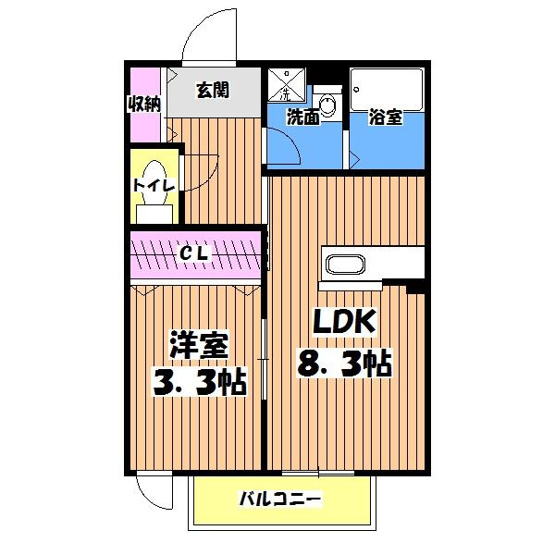 【間取り】 | Aries国立