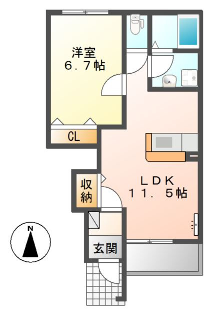サンライトビューの間取り