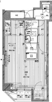 【間取り】 | メインステージ浅草橋Ⅱ | 間取りです。