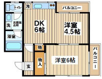 【間取り】 | 西国立コートビレッヂ