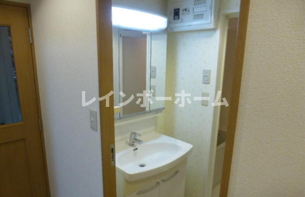 フレールⅢ【仲介手数料：50％OFF】対象物件！の洗面所|広い洗面スペース