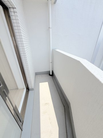 ロワールマンション周船寺のバルコニー