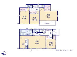【間取り】 | 名古屋市守山区大字上志段味字東谷2087-81【仲介手数料無料】新築一戸建て　7号棟