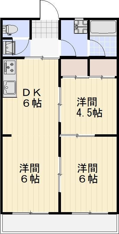 Iris吉備津の間取り