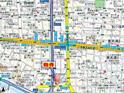 【地図】 | リーガル天神橋