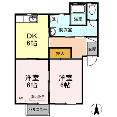 【区画図】 | コーポシグマ