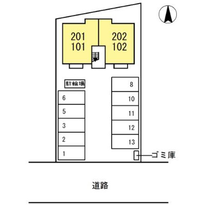 【区画図】 | コーポシグマ
