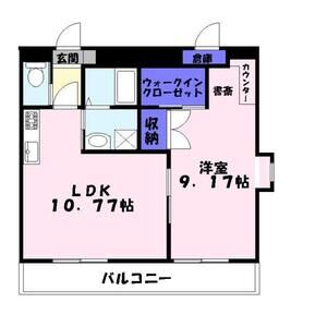 アメニティー水上の間取り