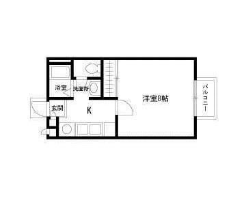 ガーデンコート日吉ウエストの間取り