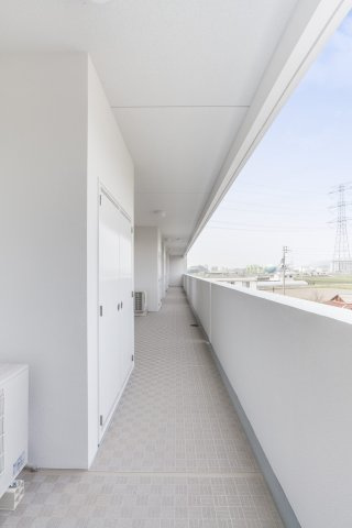 コンフォート筑紫のバルコニー