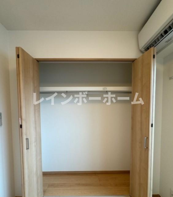 ベルシャンテ新松戸特典：仲介手数料が無料です!!の収納|専用の収納スペースです