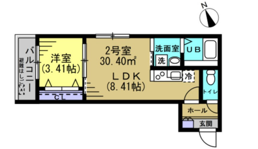 ベルシャンテ新松戸特典：仲介手数料が無料です!!の間取り