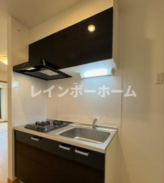 ベルシャンテ新松戸特典：仲介手数料が無料です!!のキッチン|キッチンでお料理をお楽しみください