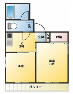 【間取り】 | メゾンベール | 間取りです。