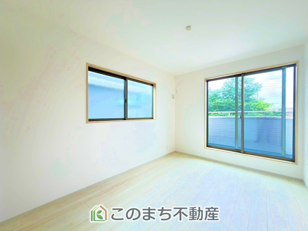 いろどりアイタウン那須塩原市埼玉23-P1の洋室|大切なプライベート空間は、趣味に合わせて使って頂けるようシンプルに仕上げてあります。
