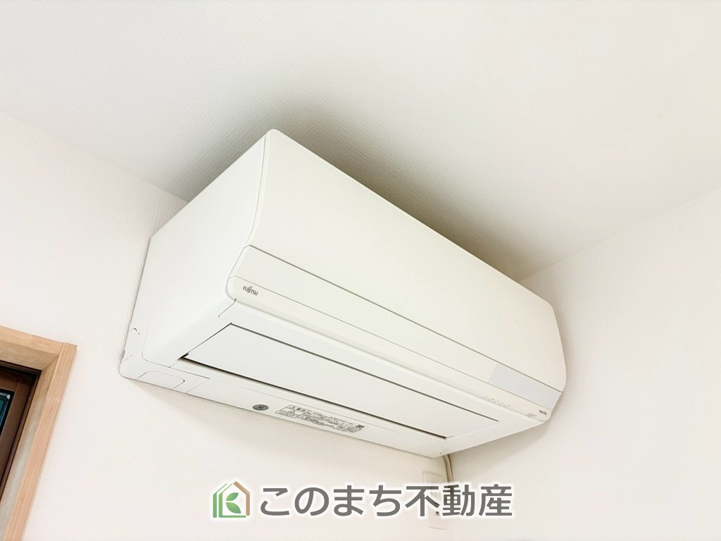 いろどりアイタウン那須塩原市埼玉23-P1の設備|リビングにはエアコン標準装備♪
