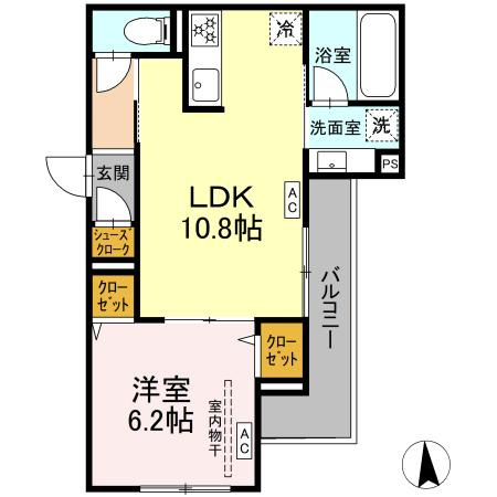 【間取り】 | エスペリア栄町(エスペリアサカエチョウ)