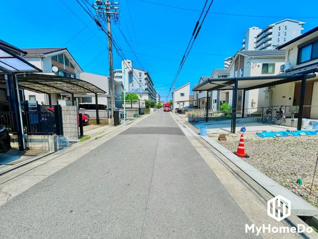 守山区小幡宮ノ腰の前面道路含む現地写真