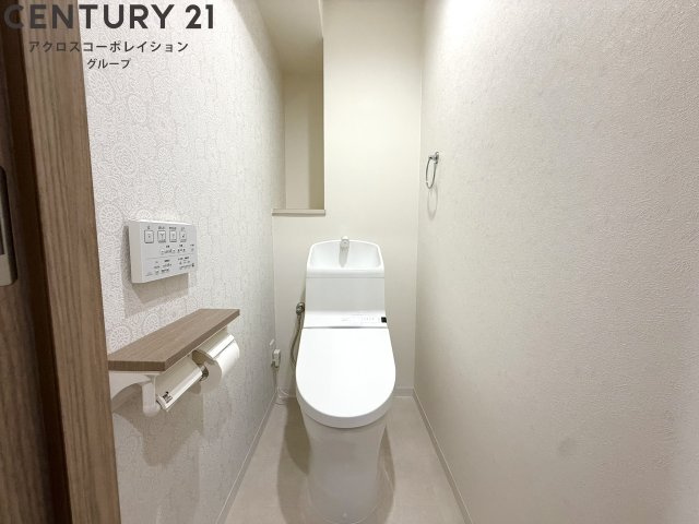 温水洗浄便座付きです☆