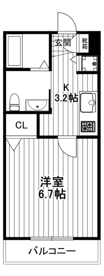 【間取り】 | メゾンボナール