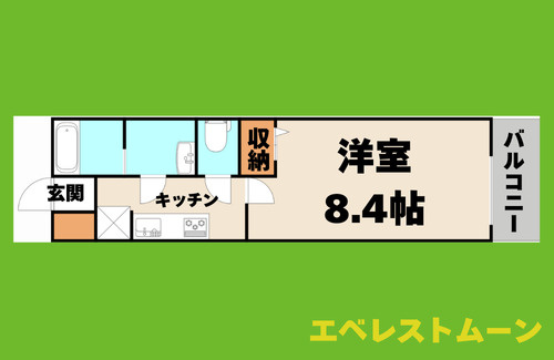 グラディオ岩塚の間取り