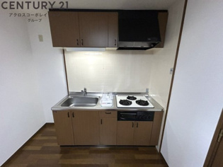 壁付けキッチンでスペースを有効活用できます！
