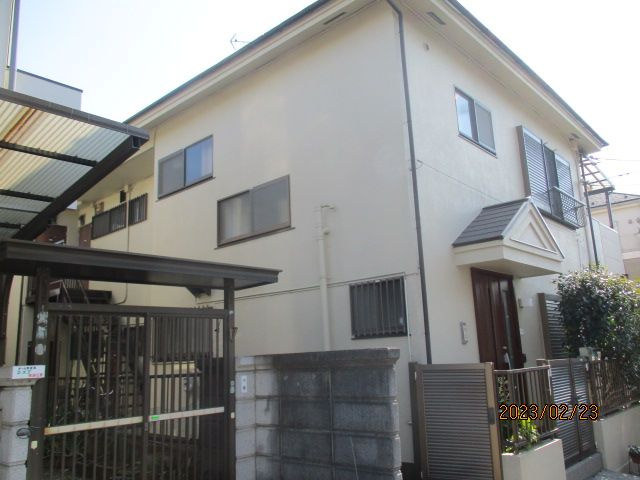 旭荘の玄関