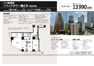 【その他】 | ソフィアタワー勝どき　仲介手数料無料＋70万円現金プレゼント中