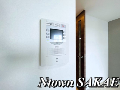【セキュリティ】 | メイクス矢場町 | モニター付きインターフォンです