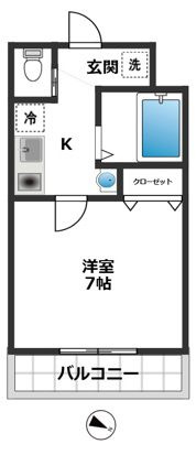 アンプリル押上の間取り