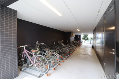 【その他共用部分】 | メイクス矢場町Ⅱ | 駐輪場です。