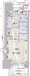 プレサンス鶴舞公園WESTの間取り