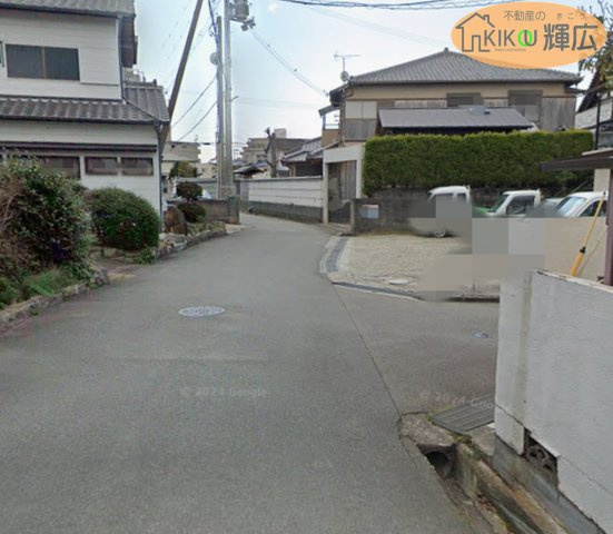 加古川市加古川町備後　土地の前面道路含む現地写真