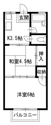 ボン・ド・ミールの間取り