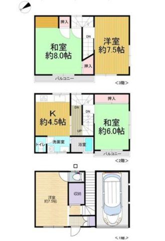 甲子園洲鳥町の間取り|家族一人ひとりの大切なプライベート空間。趣味に合わせて使って頂けるようシンプルに仕上げてあります
