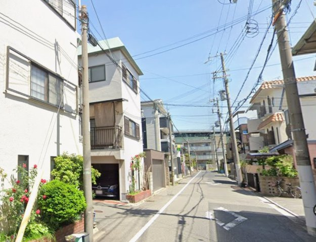 甲子園洲鳥町の前面道路含む現地写真|南西側　公道　約6ｍ