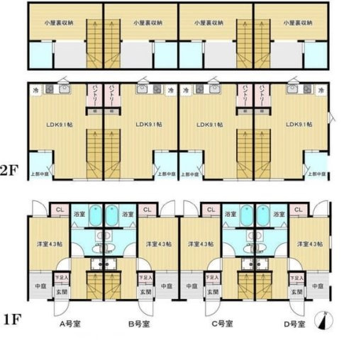 メゾンアンノールの間取り