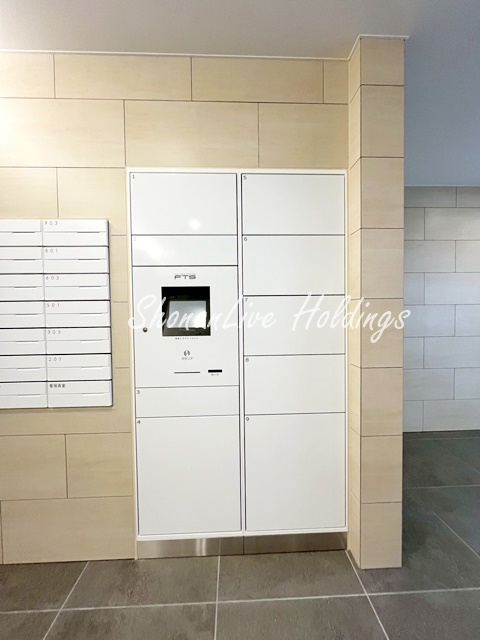 リヴシティ横濱関内参番館のその他共用部分|宅配ボックスで外出時の荷物の受け取りも安心♪