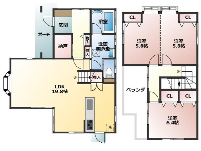【間取り】 | 合志市豊岡