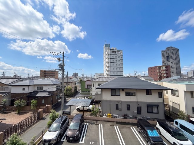 アーバンライフ佐藤の展望|バルコニーからの南側の景色です。
