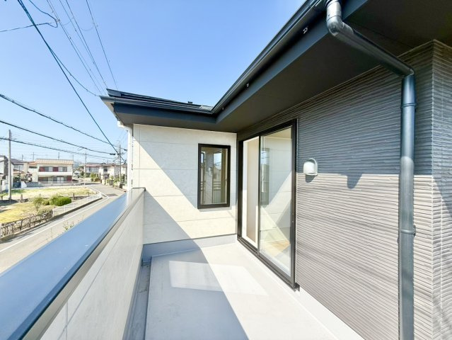 神戸市西区玉津町高津橋のバルコニー|日当たりと風通しがとても良いです！