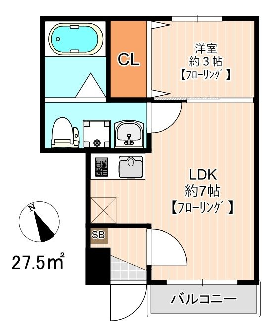 ◆siro大森台(シーロ)の間取り