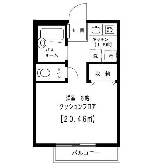 アークハイツの間取り
