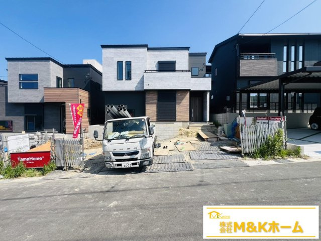 知多市日長字辰新田　全6棟　3号棟の外観|R8.7.16撮影　全居室フローリング♪